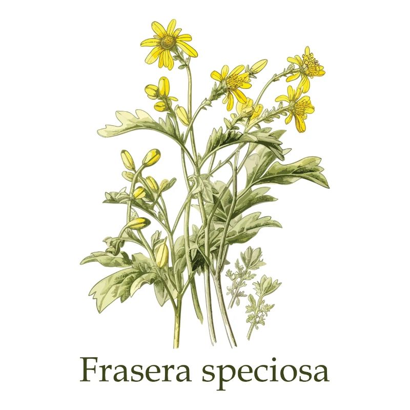 Frasera speciosa - Conception pour la botanique