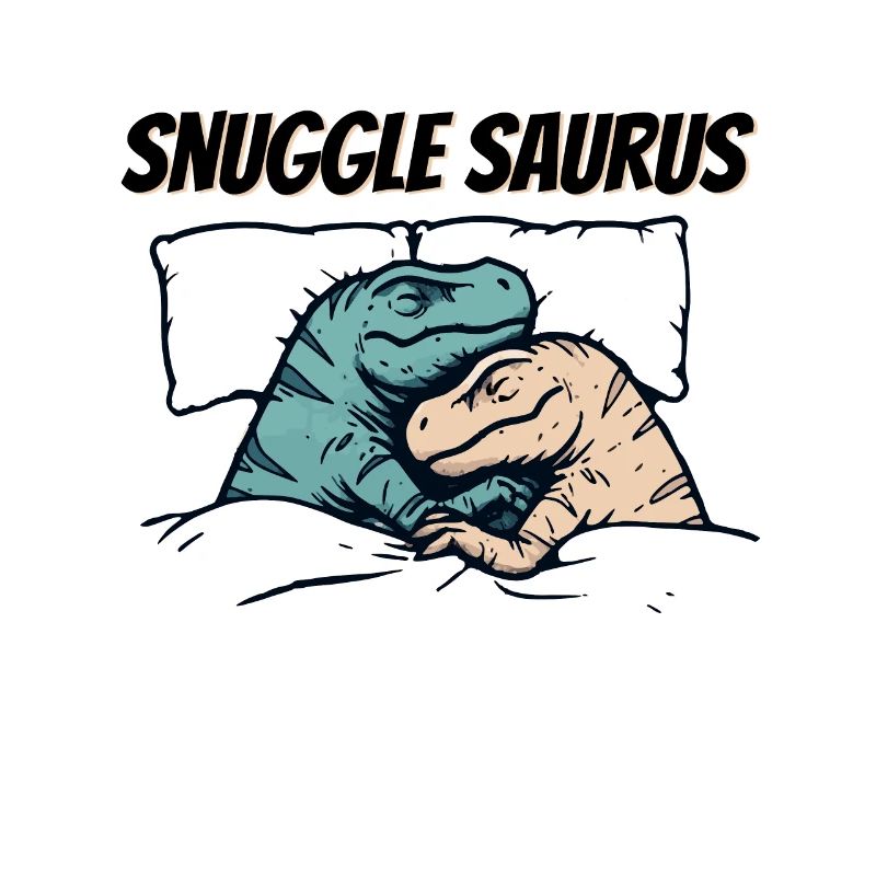 Funny Sleeping Dinosaur Cuddle Saurus