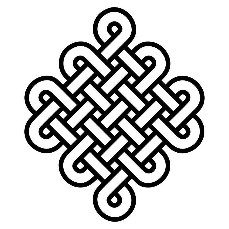 Knot Infinity Buddhism Tibet endless eternal celts