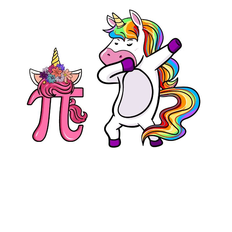 Dabbing Pi Einhorn