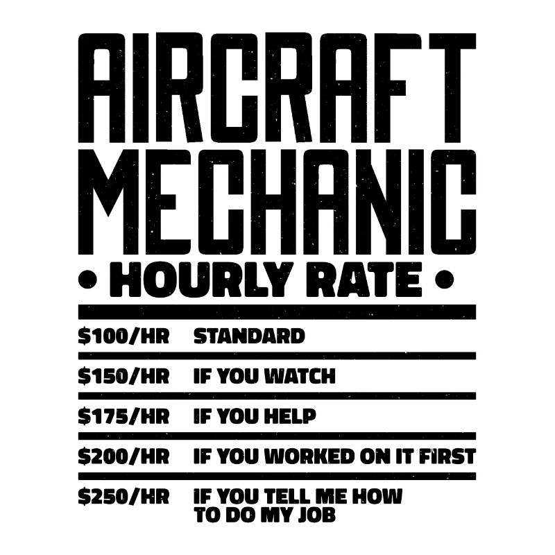 Fluggerätmechaniker Flugzeug Mechanikerin