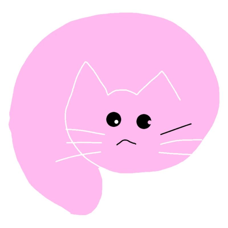 Katze pink 1