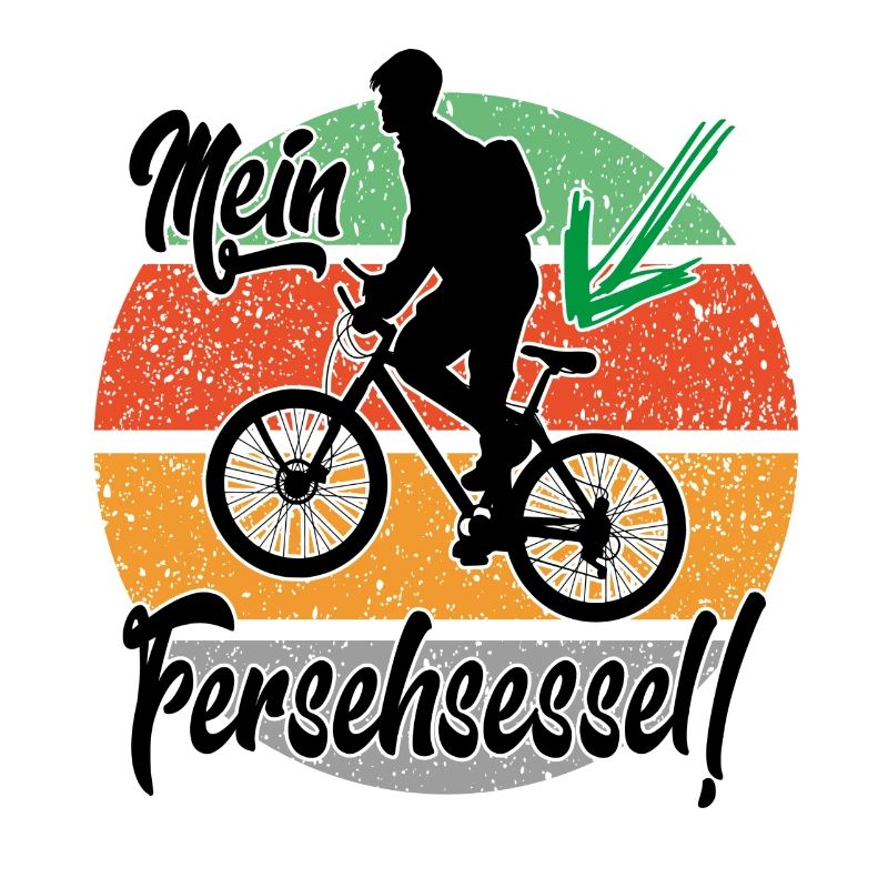 Fahrradfahrer Kurierfahrer Kurierfahrerin