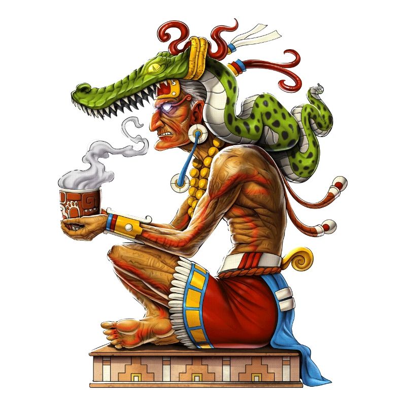Mayan God Itzamna