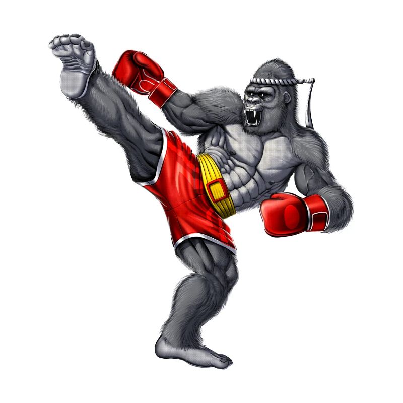 Gorilla Muay Thai Fighter