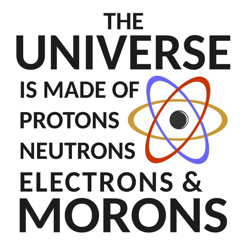 L'univers est constitué d'électrons neutrons protons