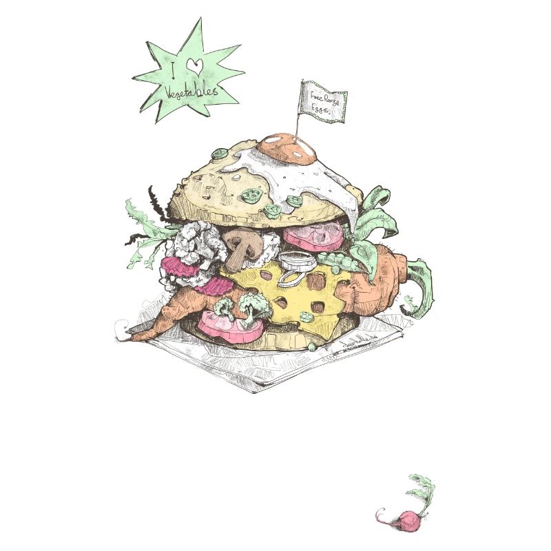 Hamburger Vegetarisch