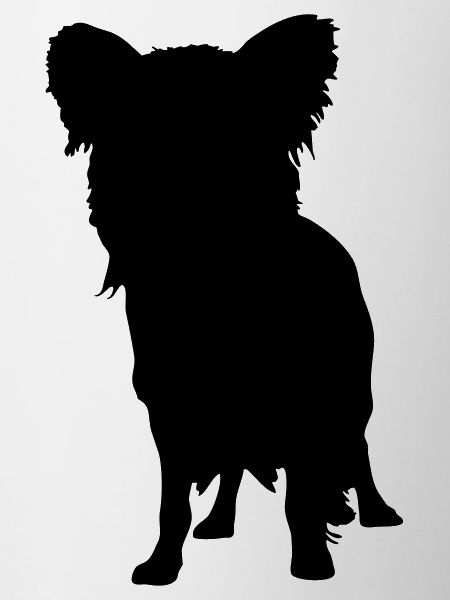 Vector dog Silhouette