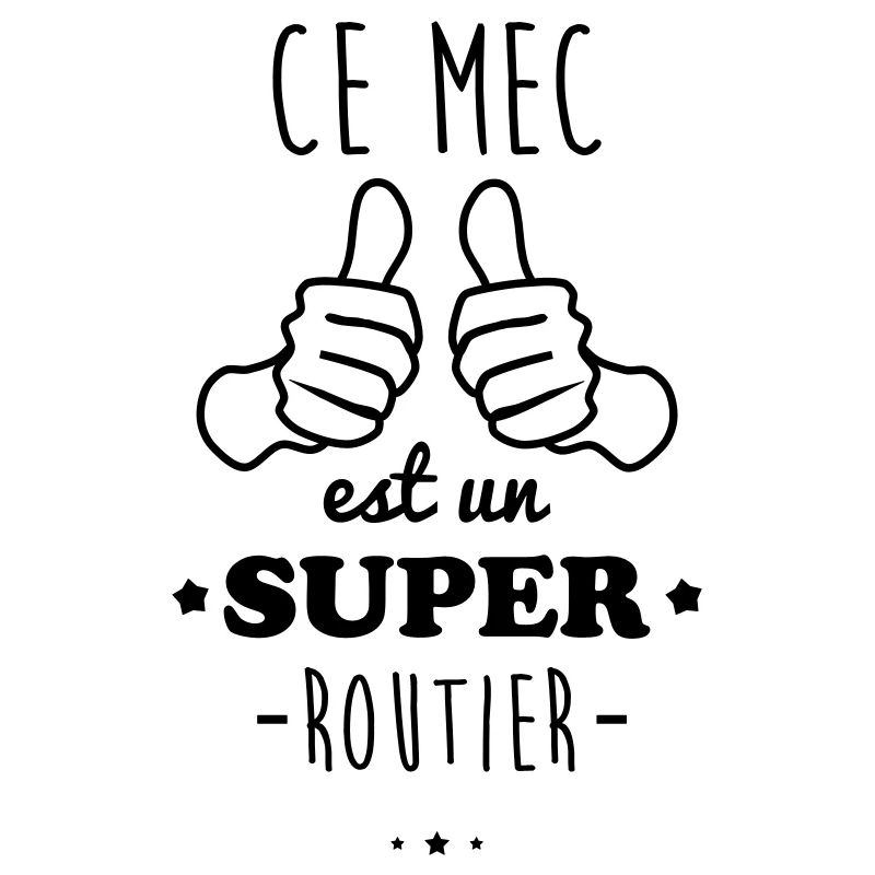 Mec super routier