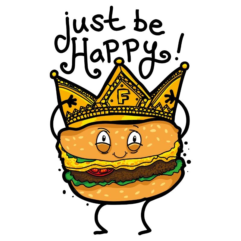 Burger avec la couronne