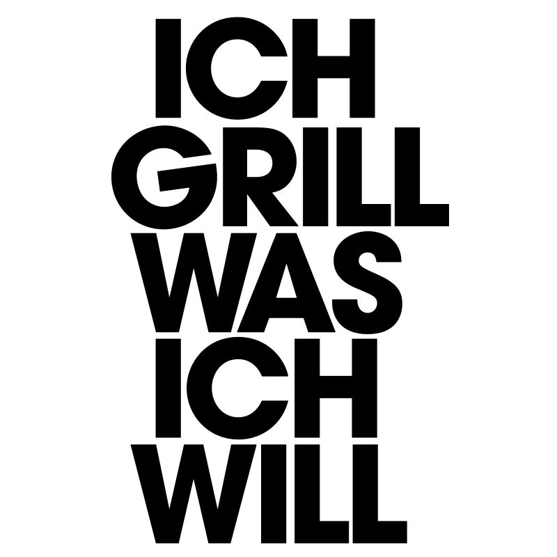 Je grill ce que je veux