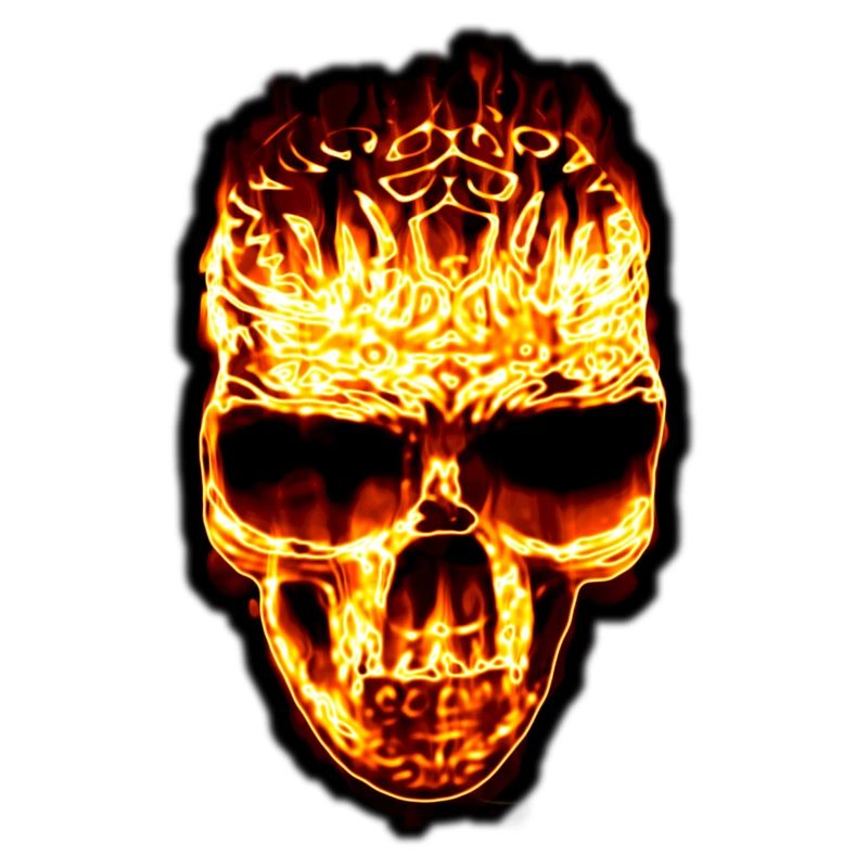 Fire Skull