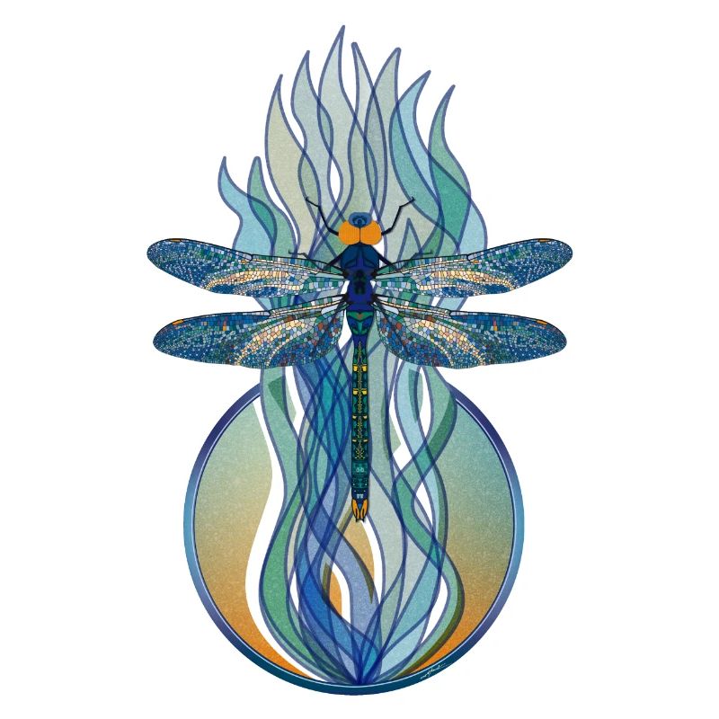 Libelle Jugendstil