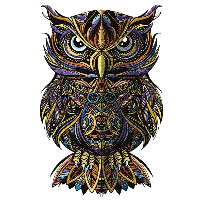 Eule Illustration Geschenk