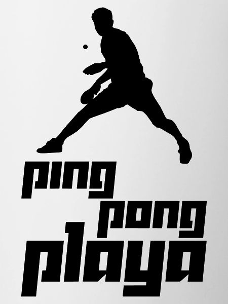 Ping Pong Playa (Vector)