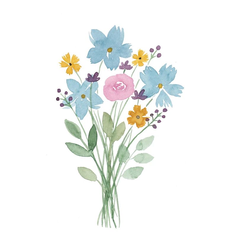 Les bouquets de fleurs