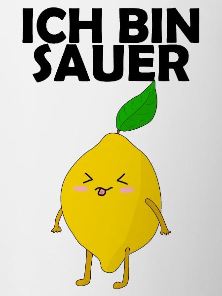 Zitrone ich bin sauer