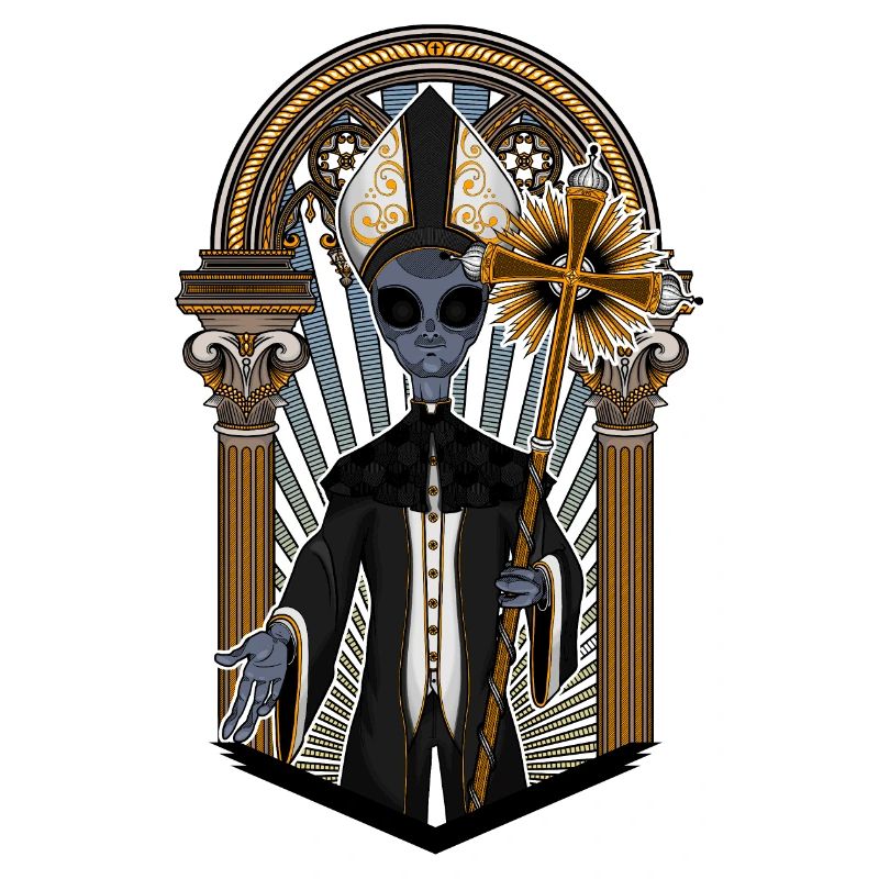 Le Pape extraterrestre - Version couleur