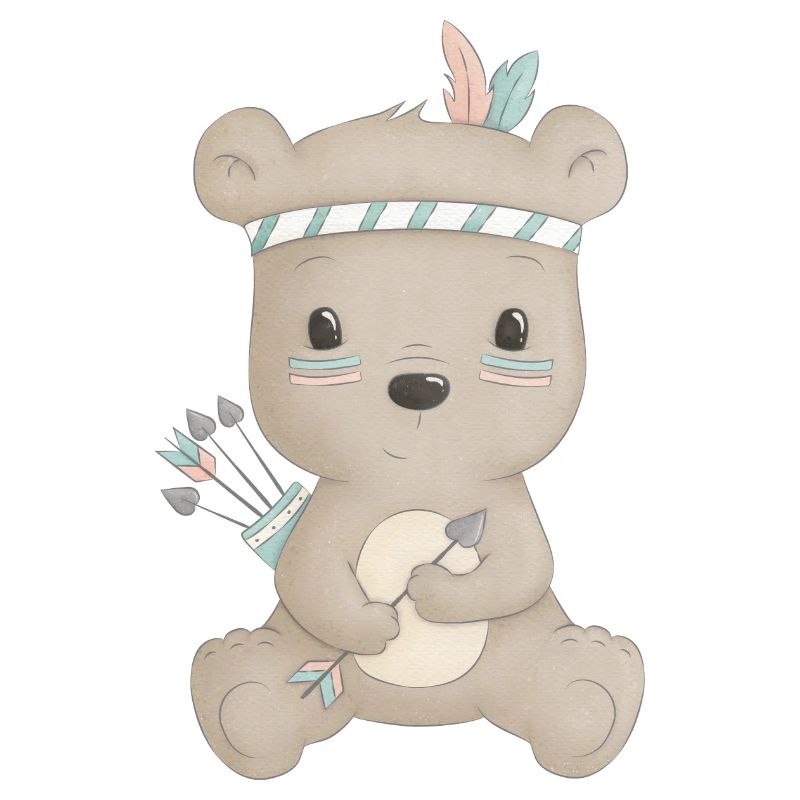 cute bear boho