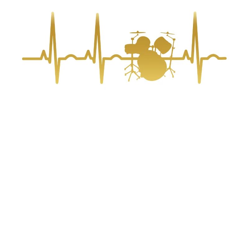 evolution ekg heartbeat DRUMMER SCHLAGZEUG drums
