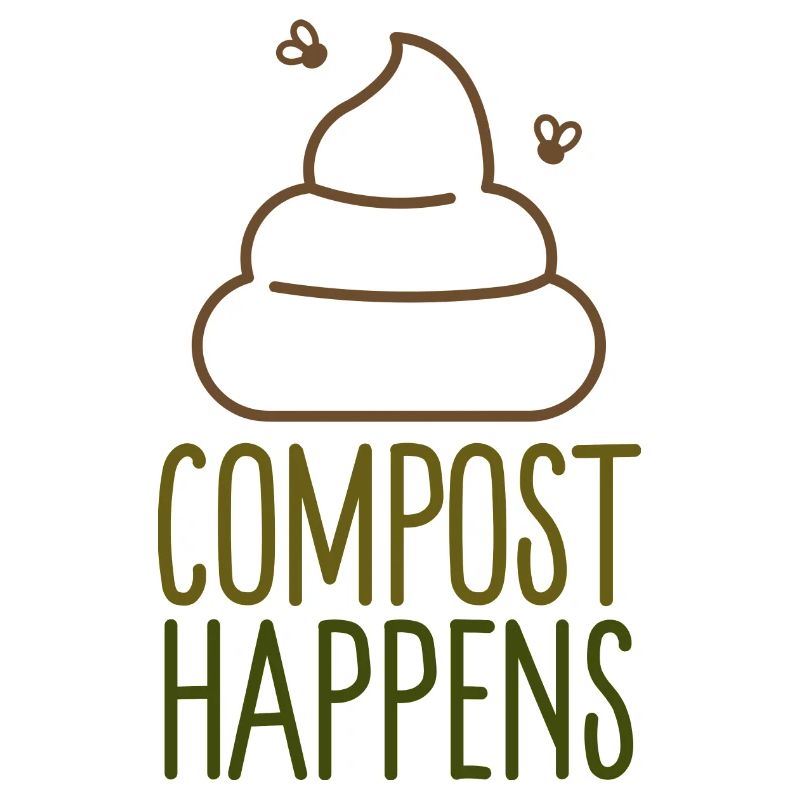 Le compost arrive. Drôle de sagesse de jardinier