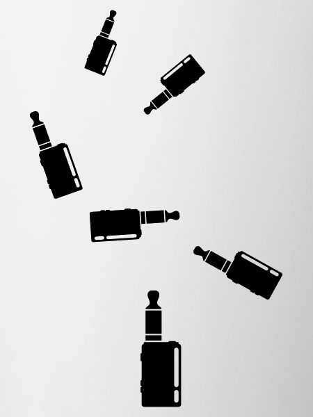 E-Cigarette Silhouette