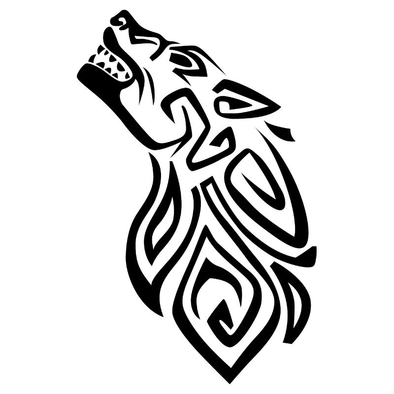 Wikinger Zeichen Fenrir Fenriswolf Wolf Kind Loki