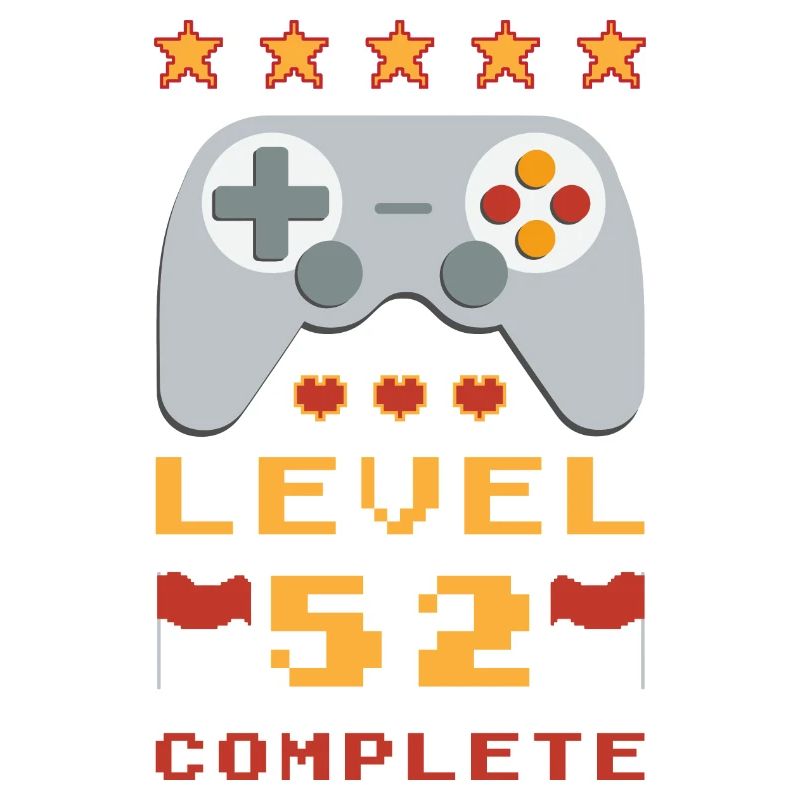 52nd Birthday Level 52 Complete