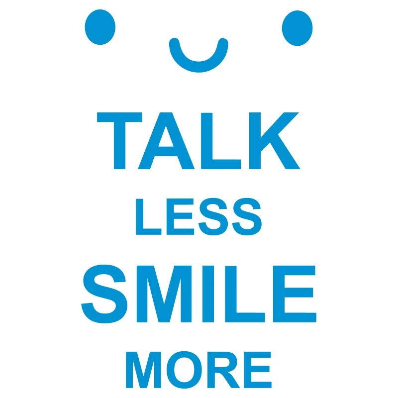 parler moins sourire plus