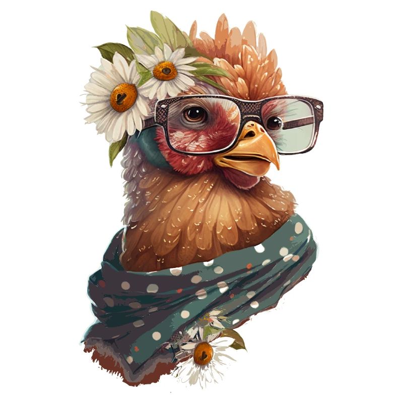 Funny chicken