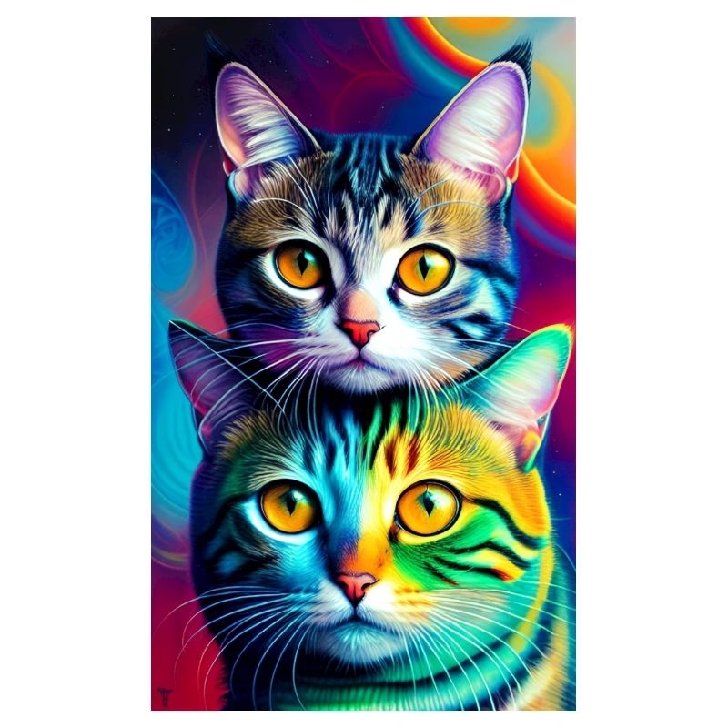 Wunderbare kurzhaarige Hauskatzen