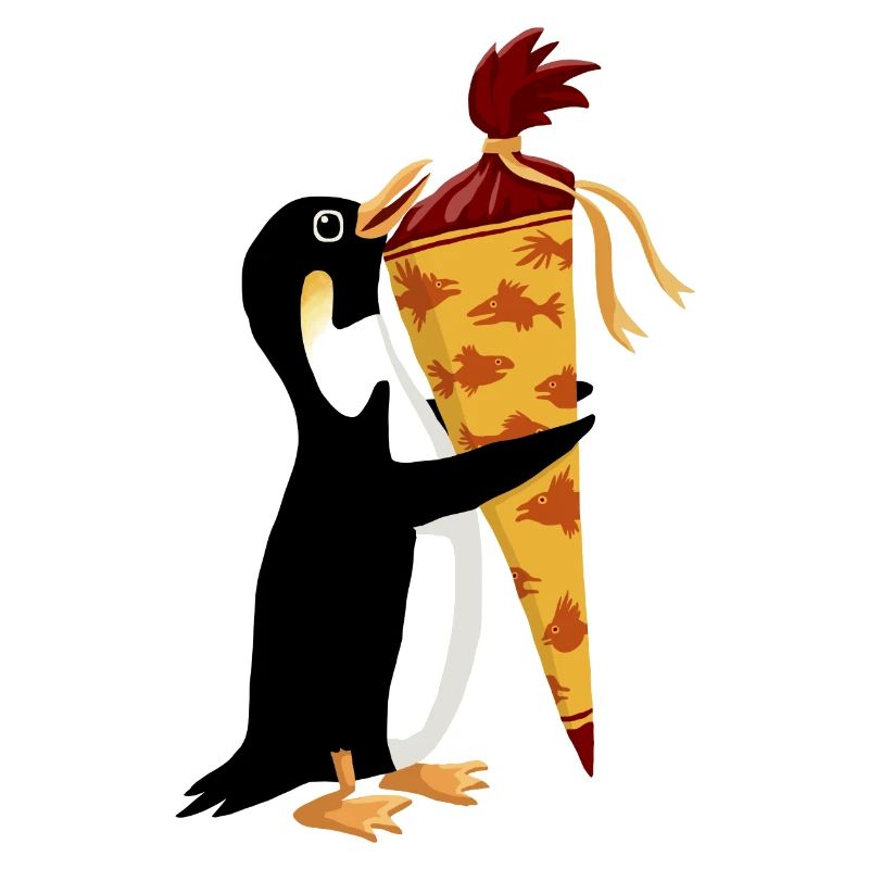 Penguin school cone