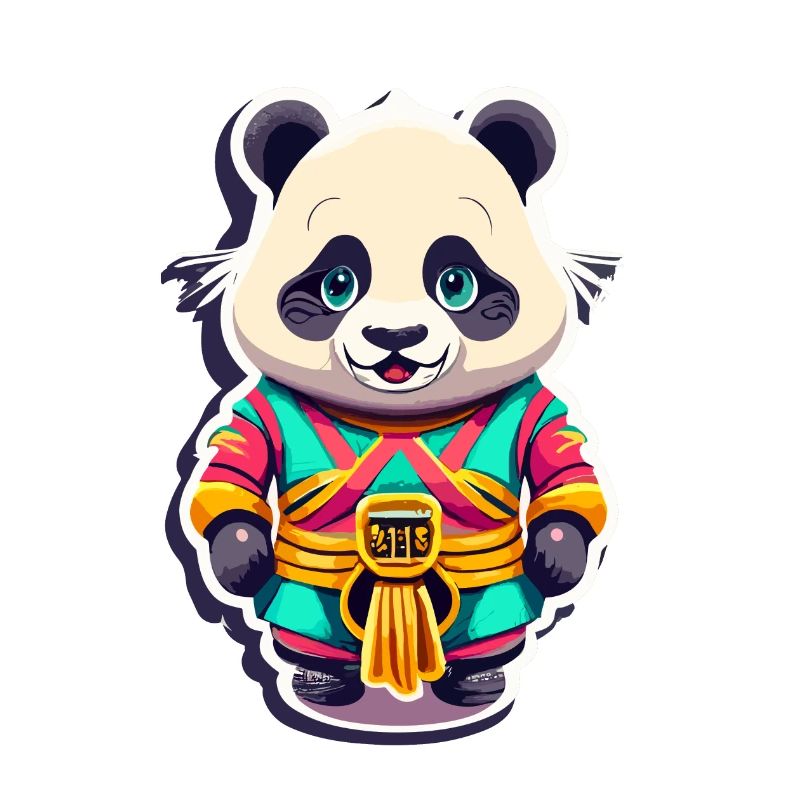 Panda porte-bonheur