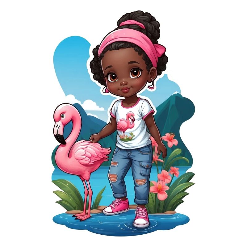 Flamingo gift idea for children
