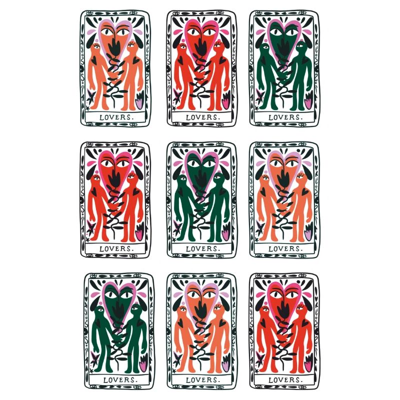 lovers card