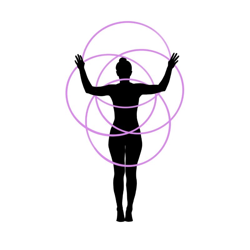 Hulahoop Silhouette