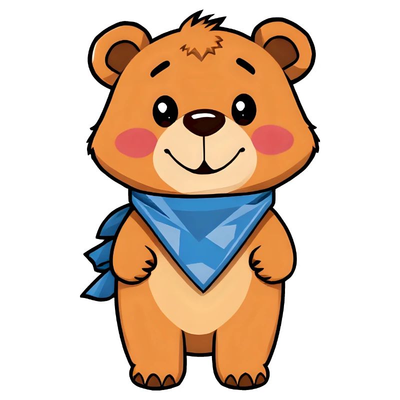Ours en peluche élégant