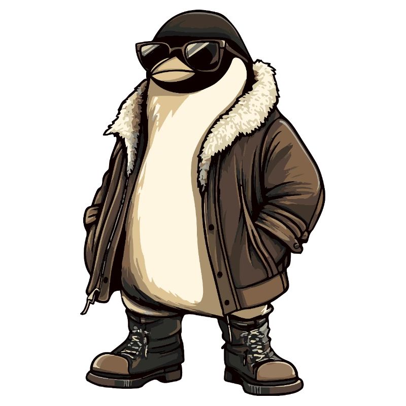 Penguin Cool Winter