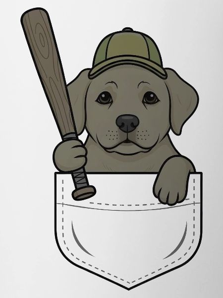 Pocket Player Hund Baseball