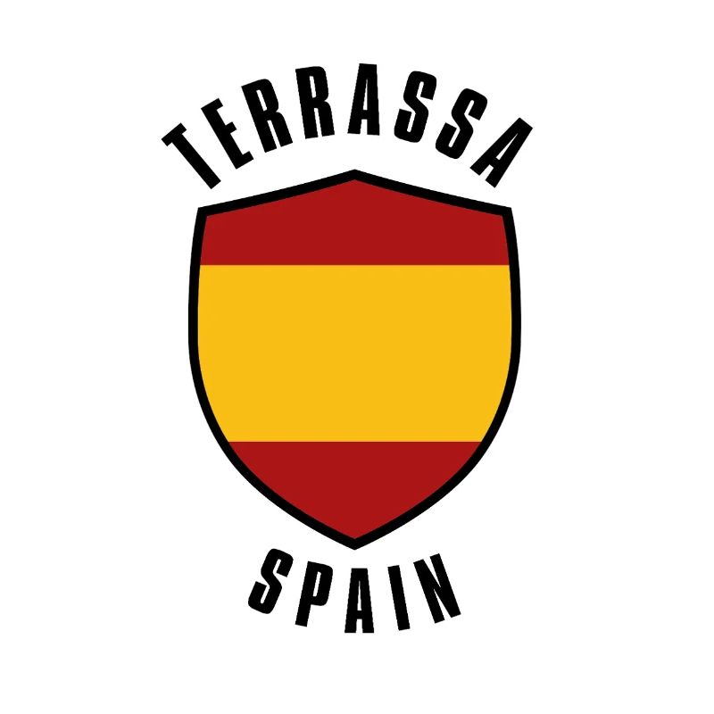Emblem des Termassa-Spanien-Schildes in Flaggenfarbe