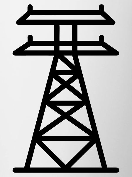 poteau électrique