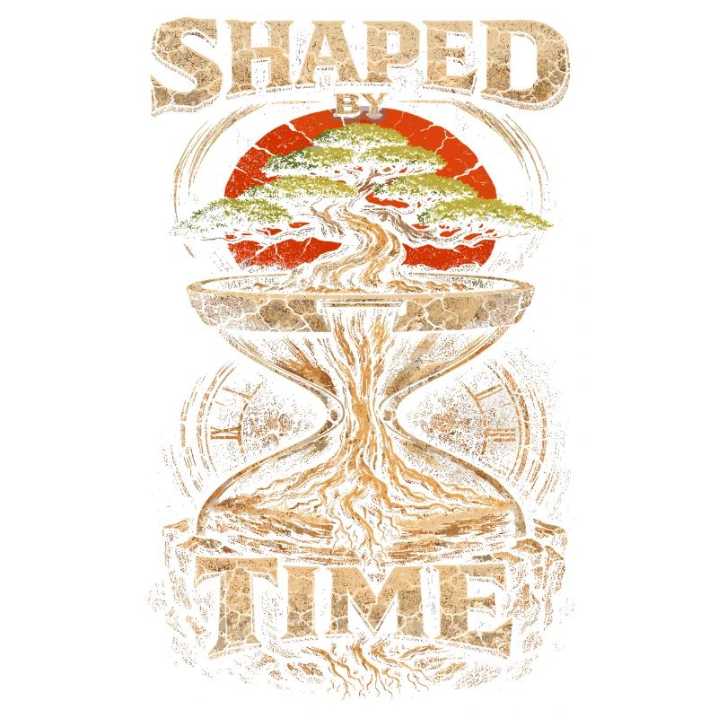 Bonsai Tree Shaped By Time