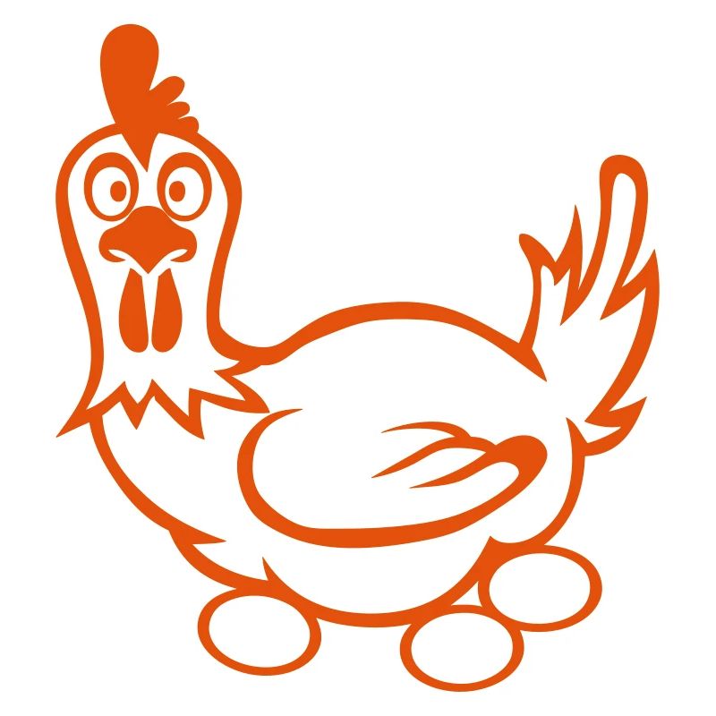 hen drawing eggs 10