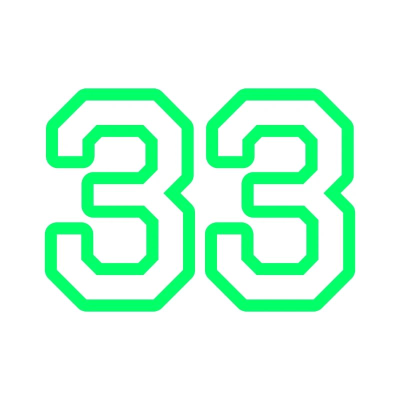 33 vert