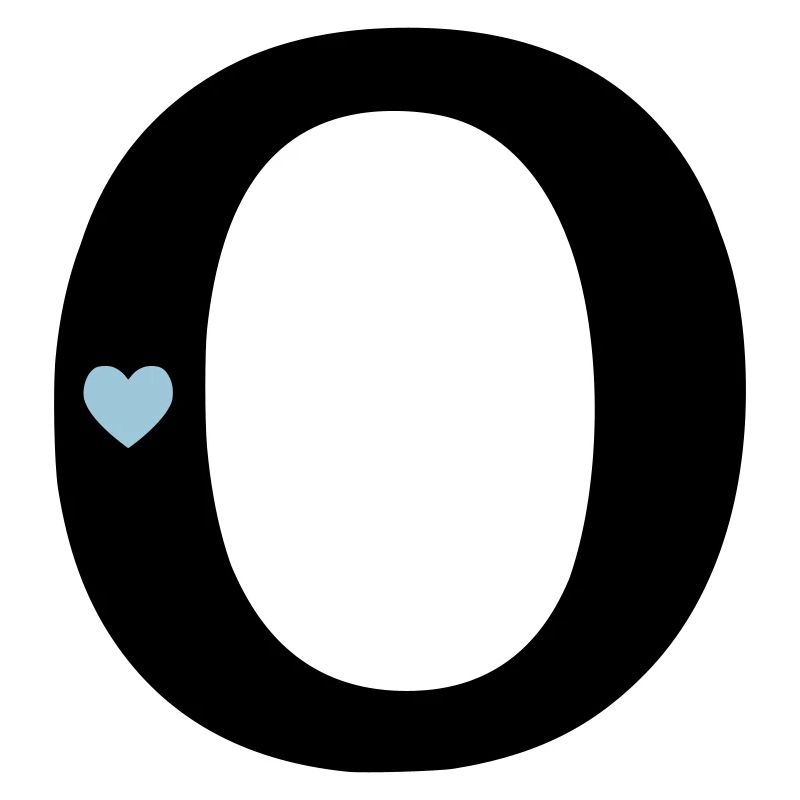 Letter O Initial point