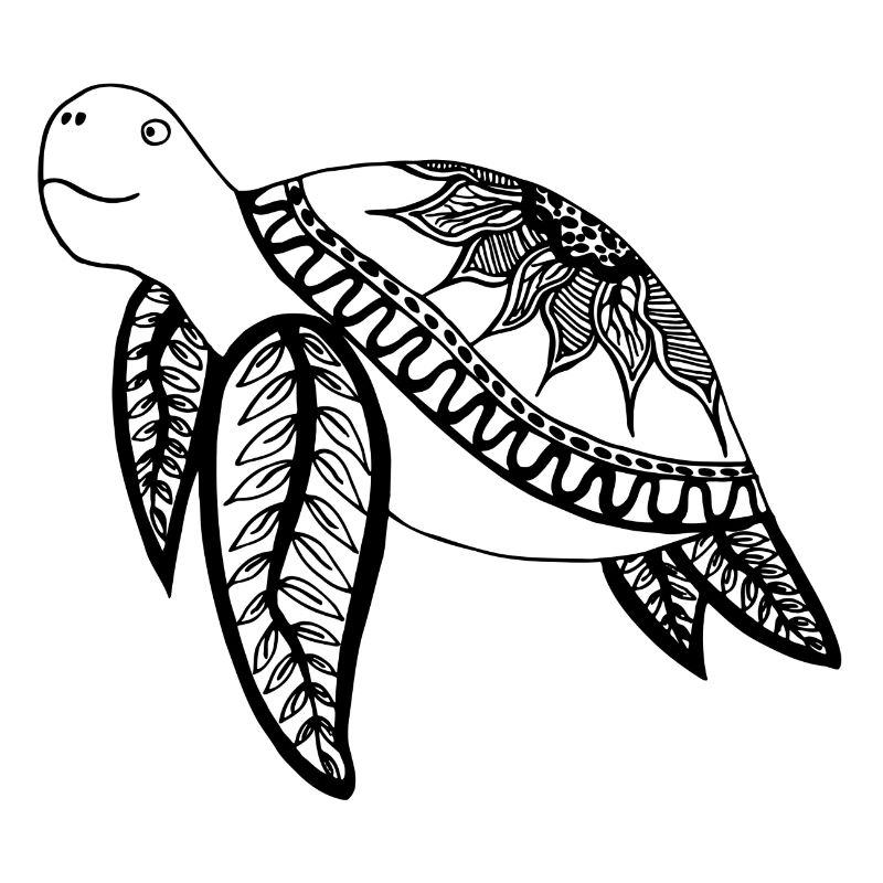 Schildkröte Blume