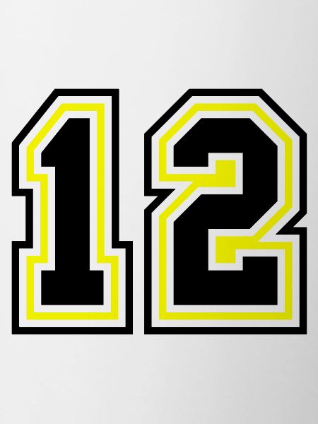 12 symbole de nombre