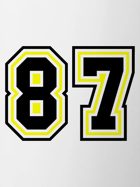 87 Number Symbol