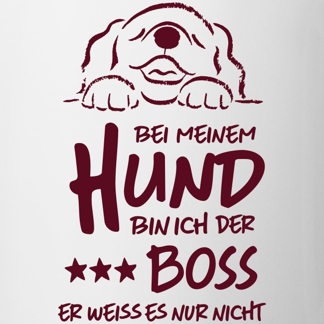 boss hund - Tasse
