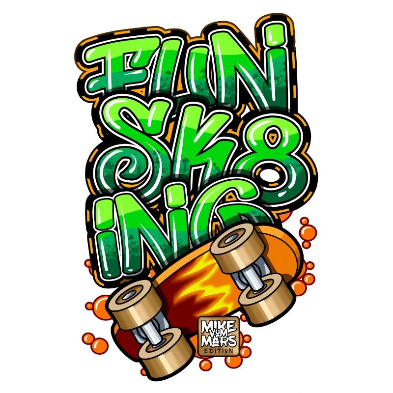 Graffiti "Fun Sk8ing"